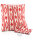 Kissenüberzug im Lengua-Muster rot 60 x 60 cm, je Stück