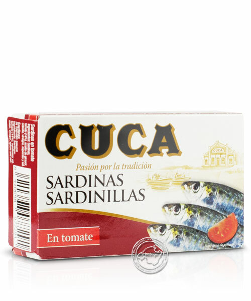 Cuca Sardinas en tomate, 80-g-Packung