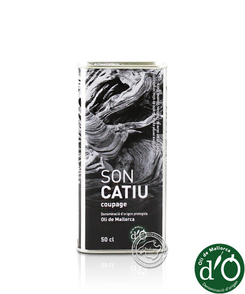 Son Catiu Oli d´oliva v. extra Coupage Lata D.O., 0,5-l-Dose