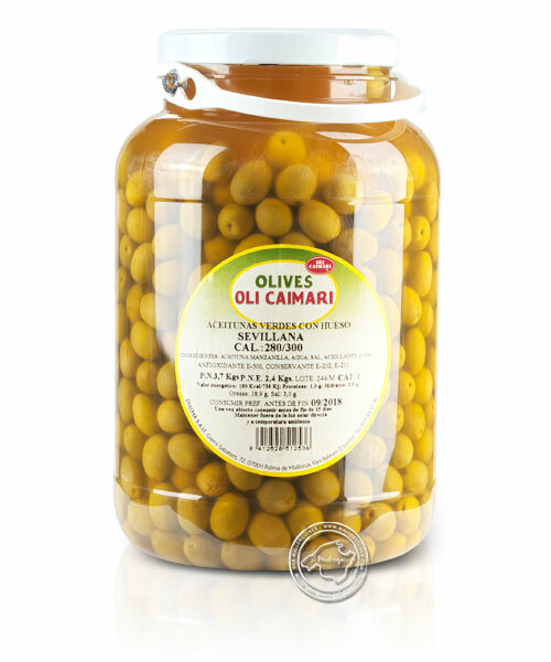 Aceitunas sevillanas, 2,4-kg-Eimer